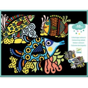 Coloriage velours