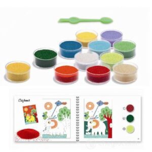 Sabbia colorata all'aperto - immagine 3