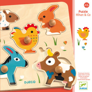 Wooden Puzzle - Large buttonsHihan & co