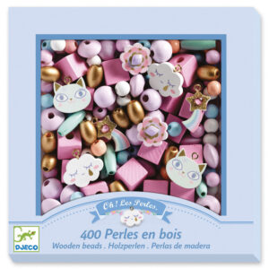 ABUNDANCE BEADS - Wooden beads, Rainbow.