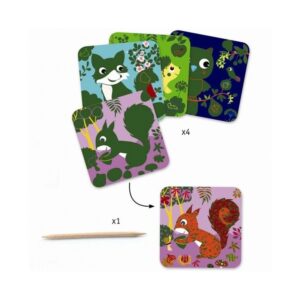 Carte da grattare volpe - immagine 2