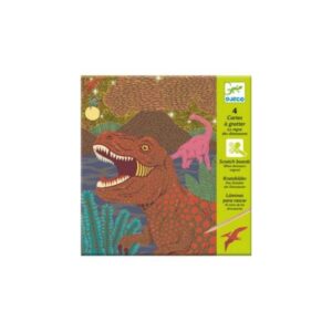 Scratch cards dinosaurs
