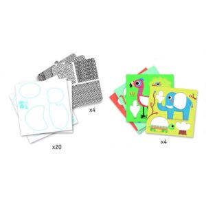 3 to 6 years - Colouring Patterns to rub - Magali's friends - immagine 2