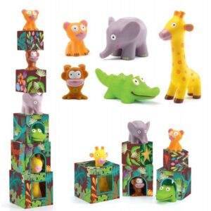 Blocks for infants Maxi Topani jungle - immagine 2