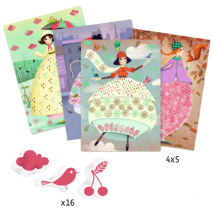 For older children - Stamps set An elegant parade - immagine 2