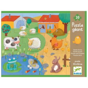 Giants puzzles Tactile farm