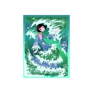 For older children - Glitter board Glitter dresses - immagine 3